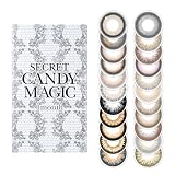 Secret Candymagic monthly シークレット キャンディー マジック マンスリー 【カラー】ダークモカ 【PWR】0.00（度なし） 2枚入 1箱