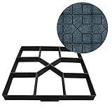 (ステキ　ライフ）Suteki Life 舗装金型 型枠 ガーデン西洋風 庭レンガ 床 セメント 遊歩道 手作り 石畳 舗装 庭づくり モールド 型