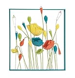Benzara Beautiful Summertime Blossom Metal Wall Decor [並行輸入品]