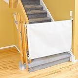 子供の安全のゲートベビーの階段フェンスペットフェンスホワイトロールタイプ自動伸縮性のある布フェンスゲートベビーセーフティPlaypen難聴門