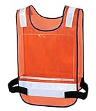 KURODARUMA(クロダルマ) 差し込み式反射ベスト 蛍光オレンジ F