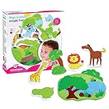 Edushape Magic Creations Jungle Fun Creative Bath Toy [並行輸入品]