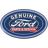 (セット) Genuine Ford Parts & Service LEDロープ照明Oval Sign w /電池
