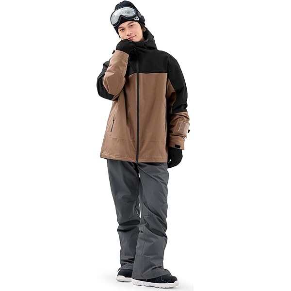 Amazon.co.jp: エアボーン（ARBN） スキーウェア スーツ 上下セット