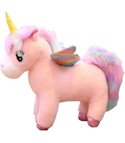 Amazon.co.jp: ユニコーンのコニーBIGぬいぐるみ ローズ : おもちゃ