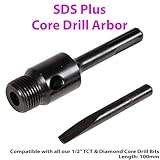 100 mm SDSプラスコアドリルArbor – For Tct &ダイヤモンドコア穴カッター