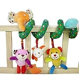 llzj Crib Musical Mobile CotおもちゃベビースパイラルWrap Around Crib人形アクティビティベビーカーベビーベッド新生児ベッドサスペンションHanging Plu