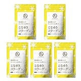 タマチャンショップ 美粉屋 こなゆきコラーゲン コラーゲンパウダー 動物性 低分子コラーゲンペプチド 純度100% 無味無臭 100g×5袋セット