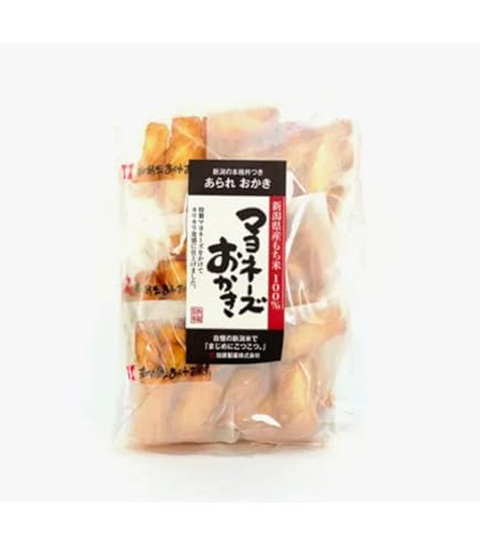 Amazon.co.jp: 加藤製菓 マヨネーズおかき 320g 新潟 : 食品・飲料・お酒