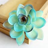 魔法使いハウルと火の悪魔3pcs Mini Gem Flower多肉植物人工植物のホームガーデンパーティー装飾(スタイル: I）