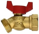 B and K Industries 102-453HN 1/2-Inch FIP Quarter Turn No Kink Hose Bibb [並行輸入品]