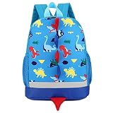 Eldori ベビー & キッズ 赤ちゃん リュック サック 男の子 女の子 通園 お散歩 子供 バッグ 1〜6歳 入学 入園 通園 新学期 誕生日 お祝い プレゼント (ブルー)