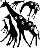 マイサ ハル インテリアステッカー キリン スモールサイズ デネルシャルボン