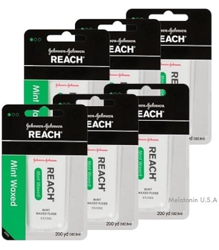 Amazon | REACH リーチ デンタルフロス 55ヤード 50.2m ×6個入り