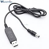 USB DC 5 V to DC 12 Vステップアップコンバータモジュール2.1 X 5.5 MMオスコネクタアダプタ