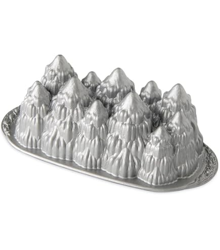 Moule à Popover Nordic Ware - 6 Cavités - Graphite - Fonte Aluminium - Antiadhésif