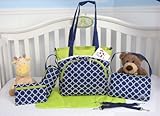 SoHo Collection, Chelsea 6 pieces Diaper Bag set *Limited time offer !* by SoHo Designs [並行輸入品]