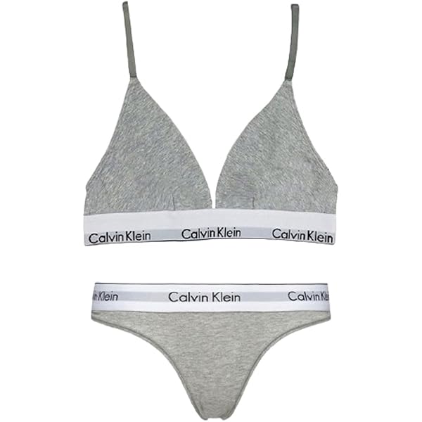 Amazon | [カルバンクライン] ck ブラジャー&Tバック ショーツ セット