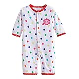Zhhlinyuan 良質 Newborn 赤ちゃん Girl Boy Cute Bodysuit Romper Jumpsuit Playsuit Outfits