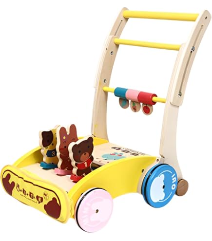Amazon.co.jp: [Maplefea]手押し車 赤ちゃん おもちゃ カタカタ