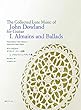 GG611 ギターのためのジョン・ダウランド・リュート曲集1.~アルメイン集とバラッド集~/秋山幸生 (移曲)、小川伊作 (監修)