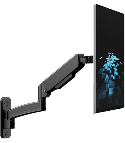 Amazon.co.jp: Amazonベーシック モニタースタンド 壁取付式