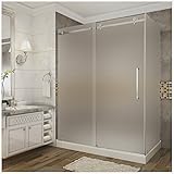 Aston sen976 F-tr-。。- 60 – 10 - R曇りガラススライドシャワードアエンクロージャ 60" x 35" x 77.5" SEN976F-TR-CH-60-10-R 1