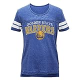 NBA Warriors Junior Girls半袖Throwback Tee M ブルー