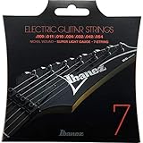 Ibanez(アイバニーズ) 7弦エレキギター用 ニッケルワウンド スーパーライトゲージ IEGS7