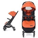 Keenz Air Folding Baby Stroller Self Standing 折りたたみ式 ベビーベビーカー [海外並行輸入品] (Orange)