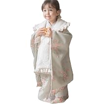 Amazon | [キャサリンコテージ]七五三 3歳女の子 着物 花刺繍チュール