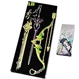 原神　げんしん　3個　22cm　ミニ武器　鍾離　魈(しょう)　神里綾華　白朮　アルハイゼン　放浪者(スカラマシュ)　紀行武器　死闘の槍　キーホルダー　おしゃれ　ミニ武器　ミニモデル　ミニチュア　多機能 Genshin キーチェーン 超かわいい　ミニ武器　バックパックの装飾品 携帯電話のストラップ かばん バッグ 車 ペンダント 小物 落下防止 ミニチュアセット（1/6スケールモデル） [並行輸入品]