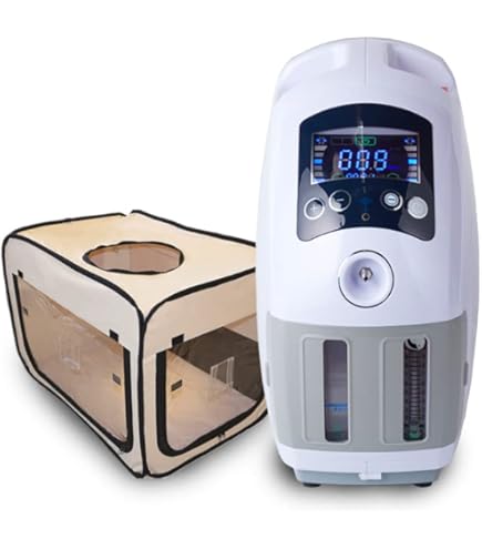 Amazon | ペット用 高性能 酸素発生器 MAF mini 1.0 酸素室ミニセットS 
