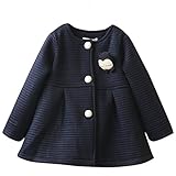 (プタス)Putars ベビー服 子供服 女の子 ワンピース ドレス 長袖 縞模様 冬服 暖かい 可愛い 秋冬 オシャレ 通園 発表会 旅行 記念日 プレゼント 80-130