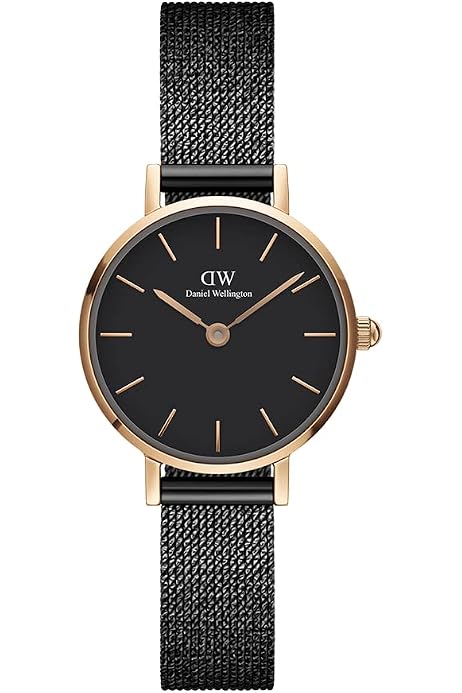 Daniel Wellington Petite Ashfield Watch, Matte Black Mesh Bracelet, Rose  Gold/Black, 32mm, Daniel Wellington Petite Ashfield Rose Gold or Silver  Watch, 32mm, Mesh, for Men and Women : Daniel Wellington: Amazon.com.au:  Clothing,
