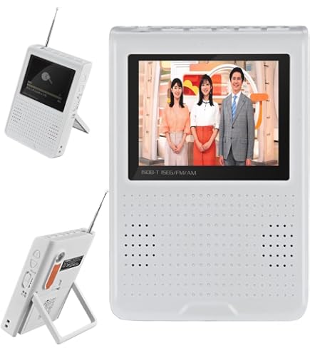 Amazon | WINTECH 録画機能搭載4.3インチ液晶 AM/FM搭載（手回し充電