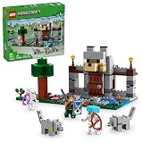 レゴ(LEGO) マインクラフト オオカミの要塞 プレイセット ビデオゲームおもちゃ 男の子と女の子向け アクションパック 城の組み立てセット マインクラフトのミニフィギュア付き マインクラフトのおもちゃギフト 8歳以上のお子様向け21261