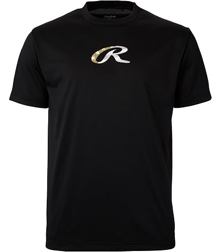 Amazon.co.jp: [ローリングス] 野球用 ロゴプリント Tシャツ 半袖