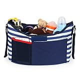 バッグ ベビーカー用バッグ 小物入れバッグ 多機能 収納力抜群 おむつ替え用ばパット付き