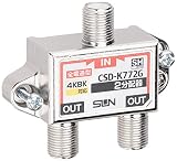 サン電子 2分配器(全端子電通型) CSD-K772G-NP