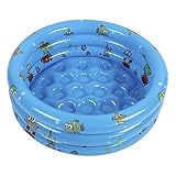 Firlar プール 安心の3気室 底もフワフワ ビニールプール　ベビープール ピンク、グリーン、ブルー、オレンジ　四色選べる　80＊28ｃｍ