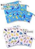 「巾着袋３点セット ザジーザップス カラフルアニマル [F]オフシロ」 子供用 進級 通園通学 入学準備 上履き入れ 給食袋 体操服袋 男の子 女の子