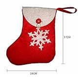 Weitis（TM）8本/ロットメリークリスマス靴下サンタホームサンタクロースギフトクリスマス装飾装飾のための2016年クリスマスの装飾