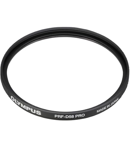 Amazon | OM SYSTEM PRF ZD72 Pro MFT 保護フィルター ブラック | 8