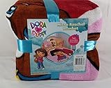 Dora Puppy Micro Raschel Blanket [並行輸入品]