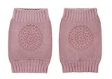 ベビー 赤ちゃん 膝当て 膝用 サポーター ニーパット キッズ 膝パット 0～3歳 伸縮性 通気性 綿製 滑り止め付き ハイハイ練習 怪我防止 幼児用 肘当て 1セット ピンク