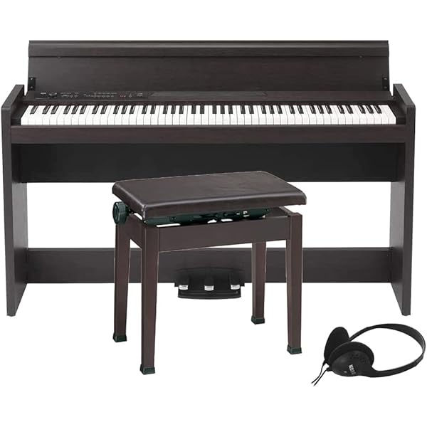 Amazon | KORG LP-380U ブラック 電子ピアノ 88鍵盤 高低自在イス 