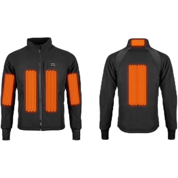 Amazon.co.jp: [MIDIAN] バイクジャケット 電熱ウェア 12Vバイク用 6