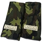 Jolie・Joie よだれカバー よだれパッド 【日本製】 ふんわり優しいタオル生地 (迷彩deep)