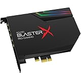Creative Sound BlasterX AE-5 ブラック 最大32bit/384kHz ハイレゾ LED ゲーミング サウンドカード SBX-AE5-BK